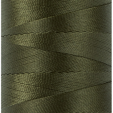 Швейные нитки (полиэстер) 500D/3 "Gamma" / "Micron" обувные 1000 я 912 м №423 т.хаки (арт. 500D/3)