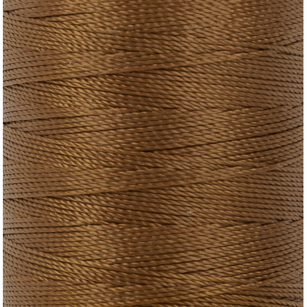Швейные нитки (полиэстер) 500D/3 "Gamma" / "Micron" обувные 183 м 200 я №442 коричнево-рыжий (арт. 500D/3)