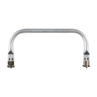 Gamma FER-30 Застежка для сумки фермуар Gamma FER-30 18 x 9 см 1 шт. №01 под серебро 