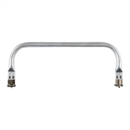 Застежка для сумки фермуар Gamma FER-31 23 x 10 см 1 шт. №01 под серебро (арт. FER-31)
