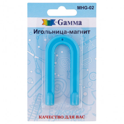 Игольница-магнит Gamma MHG-02  7 см в блистере голубой (арт. MHG-02)