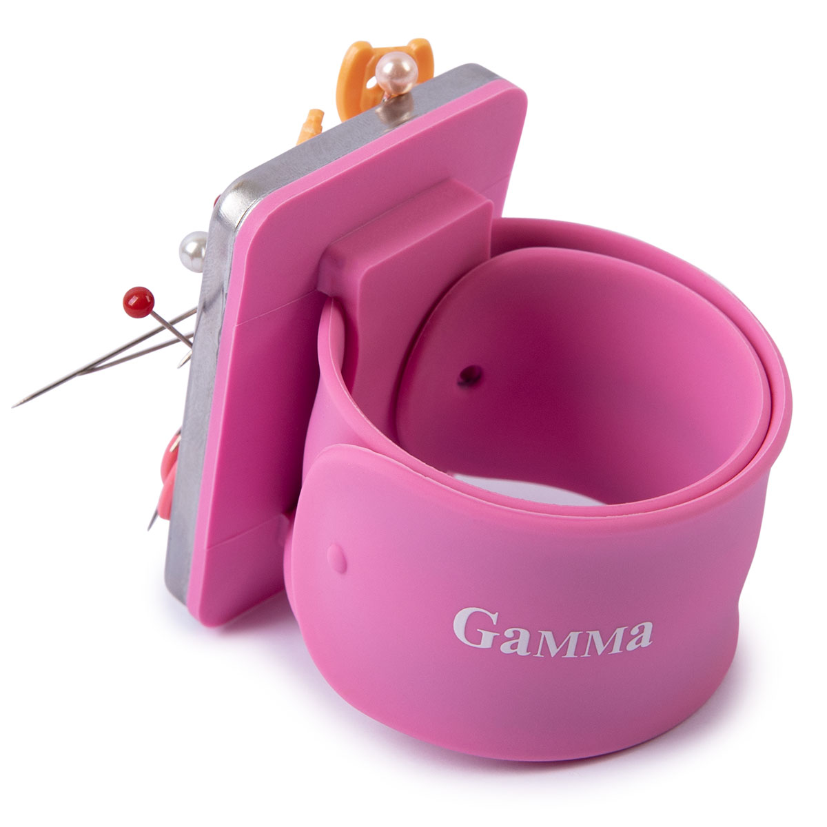 Игольница-магнит на руку Gamma NDR-05  24 см в блистере розовый (арт. NDR-05)