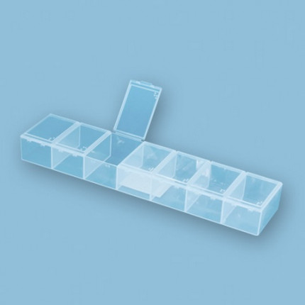 Коробка для шв. принадл. пластик "Gamma" ОМ-148  28,3*6,2*3,3 см (арт. ОМ-148)