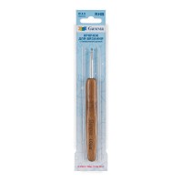 Gamma RHB Крючок с бамбуковой ручкой RHB d 4.0 мм 13.5 см алюминий 