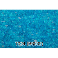 Gamma 321-96001 Бисер Чехия Gamma TWIN 3 321-96001 2.5 x 5 мм 50 г 1-й сорт T024 голубой ( B6002 ) 
