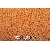 Gamma 321-96001 Бисер Чехия Gamma TWIN 3 321-96001 2.5 x 5 мм 50 г 1-й сорт T084 оранжевый ( 3184 ) 