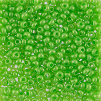 Gamma  Бисер Чехия Gamma круглый 1 10/0 2.3 мм 5 г 1-й сорт A016 зеленый ( 17156 ) 
