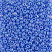 Gamma  Бисер Чехия круглый 1 10/0 2.3 мм 5 г 1-й сорт A026 голубой/меланж ( 34020 ) 