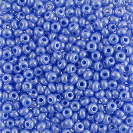 Бисер Чехия Gamma круглый 1 10/0 2.3 мм 5 г 1-й сорт A045 голубой ( 38020 )