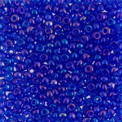 Бисер Чехия  круглый 1 10/0 2.3 мм 5 г 1-й сорт А498 синий ( 31080 )