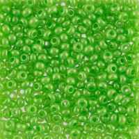 Gamma  Бисер Чехия  круглый 1 10/0 2.3 мм 50 г 1-й сорт A016 зеленый ( 17156 ) 