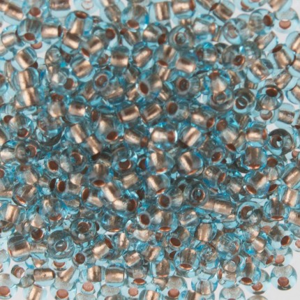 Бисер Чехия круглый 1 10/0 2.3 мм 50 г 1-й сорт А577 синий ( 69000 )