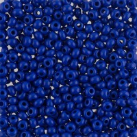 Gamma  Бисер Чехия круглый 2 10/0 2.3 мм 5 г 1-й сорт B104 яр.синий ( 33050 ) 