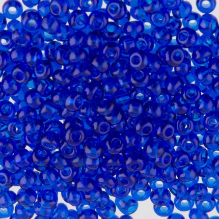 Бисер Чехия круглый 2 10/0 2.3 мм 5 г 1-й сорт B121 синий ( 60300 )