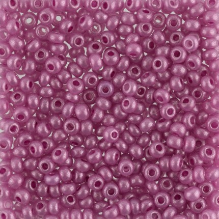 Бисер Чехия круглый 6 10/0 2.3 мм 5 г 1-й сорт F481 розовый ( 17796 )