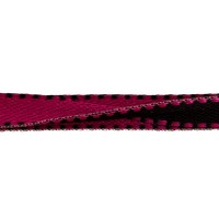 Gamma ALD-10 Лента атласная 10 мм двухсторонняя ALD-10 3м №035 яр.розовый/черный 