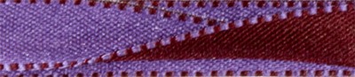 Лента атласная 10 мм двухсторонняя ALD-10 3м №130 т.сиреневый/т.бордовый (арт. ALD-10)