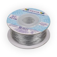 Gamma GC-001M Шнур Gamma 1 мм GC-001M метал. 100 м ±0.5 м под серебро 