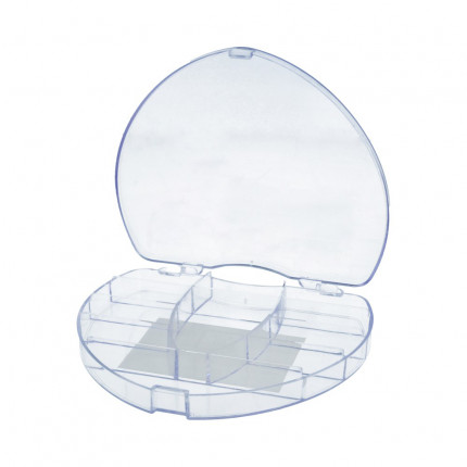 "Gamma" Коробка для шв. принадл. пластик ОМ-118 прозрачная (арт. ОМ-118)