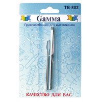 Gamma TB-802 Приспособление TB-802 для вытягивания резинки,тесьмы никель 