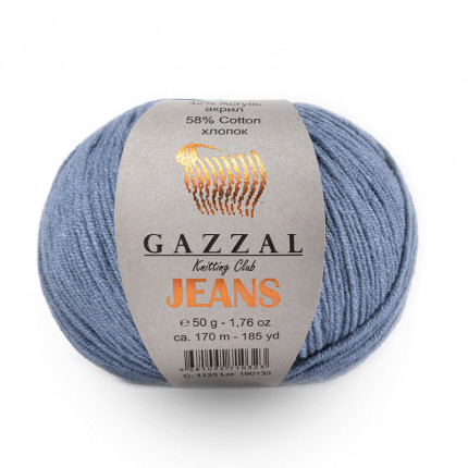 Пряжа для вязания Gazzal Jeans