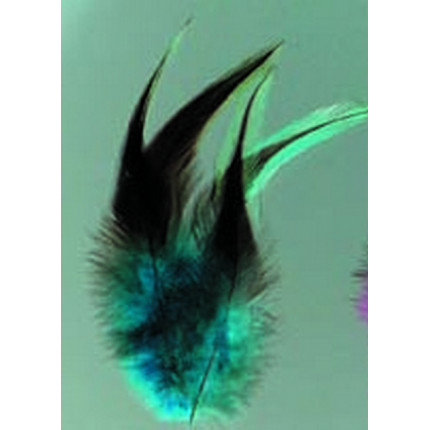 Декоративные перья, цвет - синий (арт. 685359)