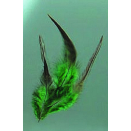 Декоративные перья, цвет - темно-зеленый (арт. 685360)