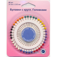 Hemline 00000003980 Булавки "Hemline" 668, 34 мм, 40 шт. 