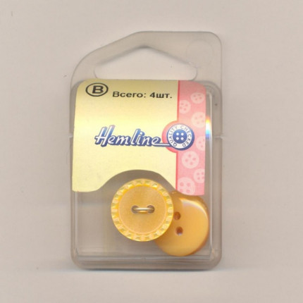 Пуговица Hemline "Basic" 17 мм (арт. 04.013.28.16)