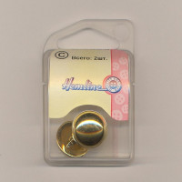 Hemline 04.031.28.81 Пуговица Hemline Metal 18 мм, 2 шт/упак 