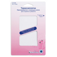 Hemline 690.W Термозаплатки Hemline 690.W  10*15 см, 2шт. белый 