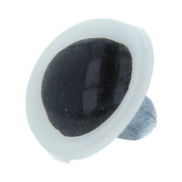 HobbyBe CRP- 10-5 Глазки кристальные пришивные CRP- 10-5  d 10.5 мм 2 шт.(1 пара) белый 