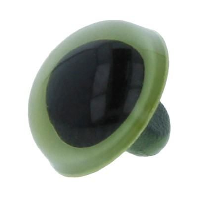 Глазки кристальные пришивные CRP- 10-5  d 10.5 мм 2 шт.(1 пара) зеленый (арт. CRP- 10-5)