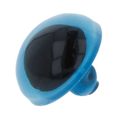 Глазки кристальные пришивные CRP-12 d 12 мм 2 шт. (1 пара) голубой (арт. CRP- 12)