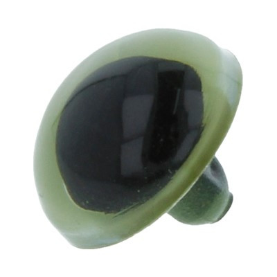 Глазки кристальные пришивные CRP- 12 d 12 мм 2 шт. (1 пара) зеленый (арт. CRP- 12)