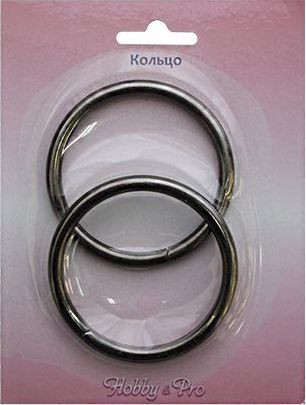 Кольцо разъемное (50*5,0 мм), черный никель