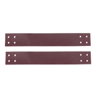 Hobby&Pro 617567-00005 Ручки для корзин, 2,5см*20см, 100% кожа, упак/2шт, Hobby&Pro (баклажан) 