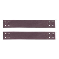 Hobby&Pro 617567-00006 Ручки для корзин, 2,5см*20см, 100% кожа, упак/2шт, Hobby&Pro (бордо) 