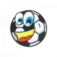 Hobby&Pro Термоаппликация Hobby&Pro 'Футбольный мяч с улыбкой', 5.7см Термоаппликация Hobby&Pro 'Футбольный мяч с улыбкой', 5.7см 