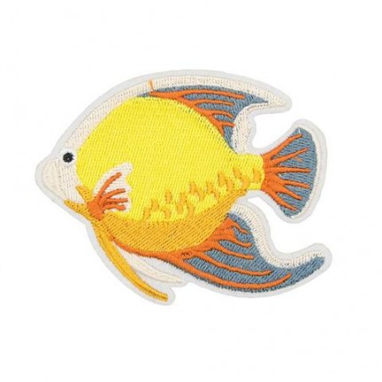 Термоаппликация Hobby&Pro 'Морская рыбка', желтая (арт. Термоаппликация Hobby&Pro 'Морская рыбка', желтая)