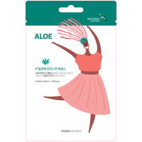 HONGBO CO LTD MSDS_Aloe1 Тканевая маска для лица Young Mediface (алоэ) 
