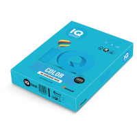 IQ COLOR AB48 Бумага цветная IQ color, А4, 80 г/м2, 500 л., интенсив, светло-синяя, AB48 
