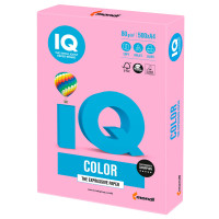 IQ COLOR NEOPI Бумага цветная IQ color, А4, 80 г/м2, 500 л., неон, розовая, NEOPI 