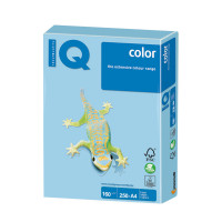 IQ COLOR OBL70 Бумага цветная IQ color, А4, 160 г/м2, 250 л., пастель, голубой лед, OBL70 