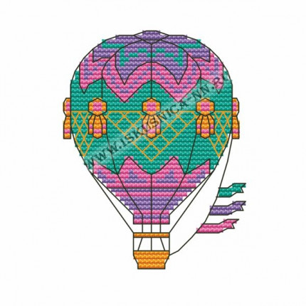 Набор для вышивания 2048 Воздушный шар