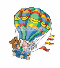 Схема для вышивания 8141 Воздушный шар
