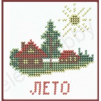 Искусница Набор для вышивания бисером «Искусница» 018Б Лето Набор для вышивания бисером «Искусница» 018Б Лето 