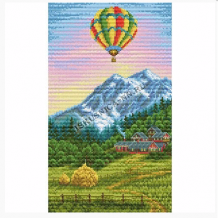 Набор для вышивания «Искусница» 4126 Тирольские Альпы17 х 29см (арт. Набор для вышивания «Искусница» 4126 Тирольские Альпы17 х 29см)