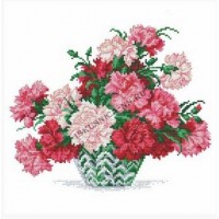 Искусница Набор для вышивания «Искусница» 5031 Букет гвоздик 20*24 см Набор для вышивания «Искусница» 5031 Букет гвоздик 20*24 см 