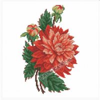 Искусница Набор для вышивания «Искусница» 5037 Георгин 14х21см Набор для вышивания «Искусница» 5037 Георгин 14х21см 